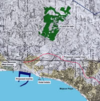 Click to view location map of land for sale near Majacor Click to view location map of land for sale near Majacor